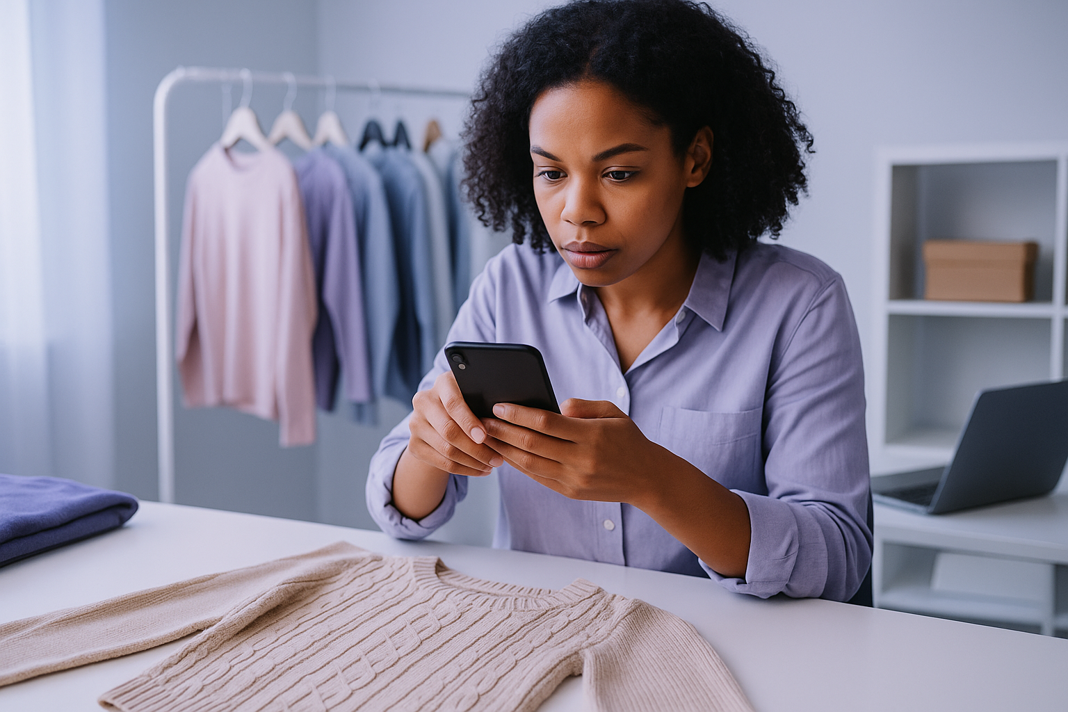 Como mandar a foto certa do produto sem o cliente desistir da compra